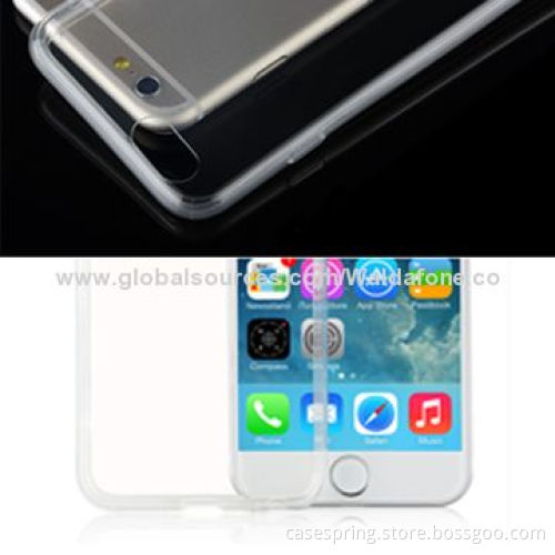 TPU cases for iPhone 6, transparent TPU soft shell